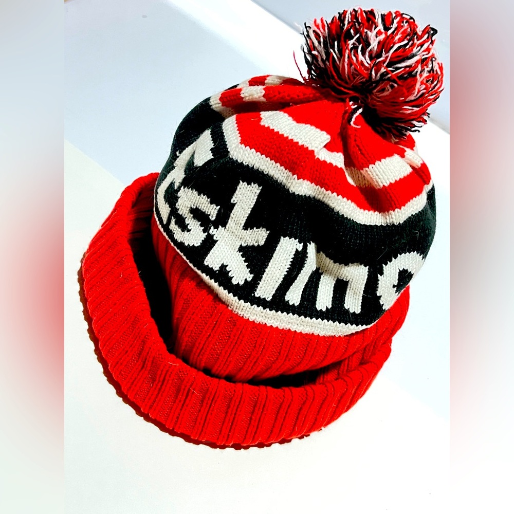 Eskimo knitted stocking cap